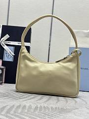 Bagsaaa Re-Nylon Prada Re-Edition 2000 mini-bag beige - 22x6x17 cm - 3