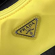 Bagsaaa Re-Nylon Prada Re-Edition 2000 mini-bag yellow - 22x6x17 cm - 4