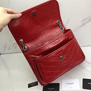 Bagsaaa YSL Red Niki Bag - 28x20x8 cm - 4