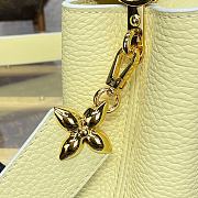 Bagsaaa Louis Vuitton M24563 Capucines Mini Light Yellow - 21 x 14 x 8 cm - 2