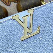 Bagsaaa Louis Vuitton M24575 Capucines BB Candy Blue - 26.5 x 17.5 x 9 cm - 2