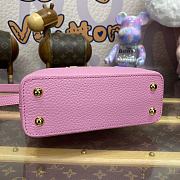 Bagsaaa Louis Vuitton M24989 Capucines Mini Pink - 21 x 14 x 8 cm - 3