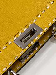 Bagsaaa Fendi Peekaboo Yellow & White Lining - 27cm - 4