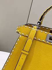 Bagsaaa Fendi Peekaboo Yellow & White Lining - 27cm - 2