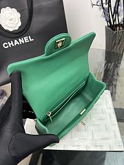 Bagsaaa Chanel Mini Flap Bag With Handle Green - 20×14×7cm - 2