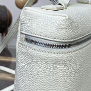 Bagsaaa Loro Piana White Extra Pocket Bag - 21x23.5x8 cm - 2