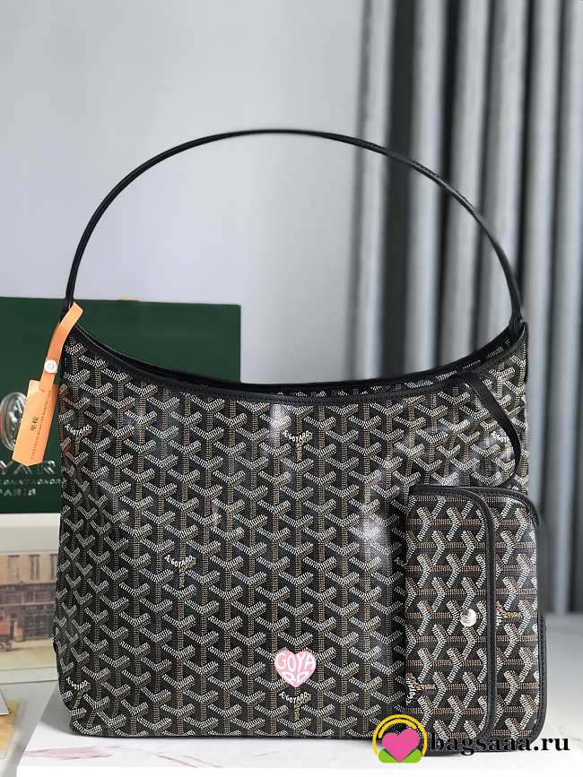 Bagsaaa Goyard Hobo Bohème Black - 42×27×15cm - 1