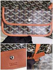 Bagsaaa Goyard Hobo Bohème Black & Tan - 42×27×15cm - 4