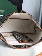 Bagsaaa Goyard Hobo Bohème Black & Tan - 42×27×15cm - 2