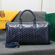 Bagsaaa Goyard Navy Blue Travel Bag - 48x28x22 cm - 1