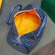 Bagsaaa Goyard Navy Blue Travel Bag - 48x28x22 cm - 4