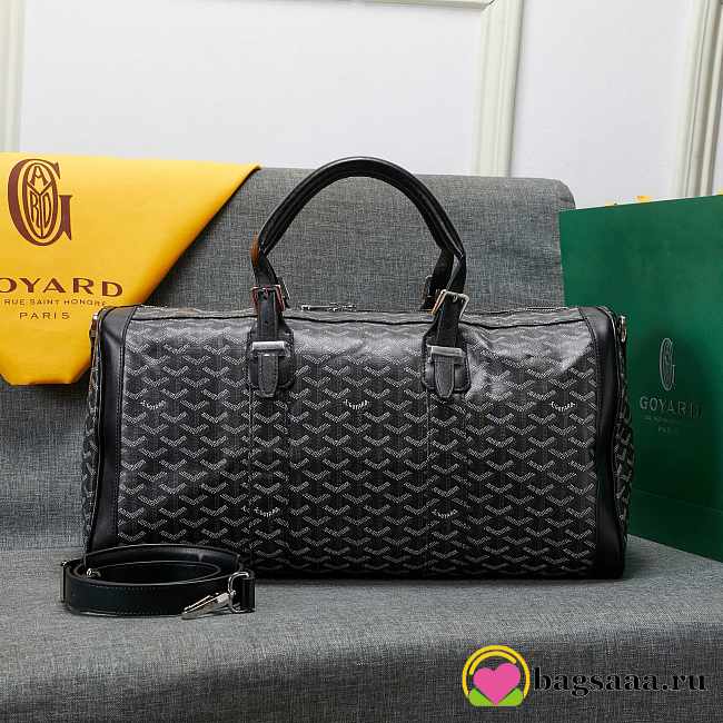 Bagsaaa Goyard Black Travel Bag - 48x28x22 cm - 1