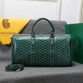 Bagsaaa Goyard Green Travel Bag - 48x28x22 cm