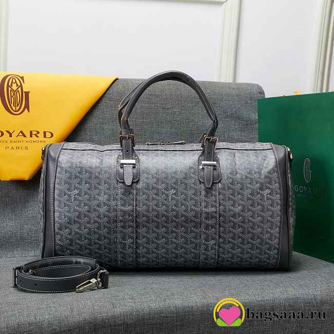 Bagsaaa Goyard Gray Travel Bag - 48x28x22 cm - 1