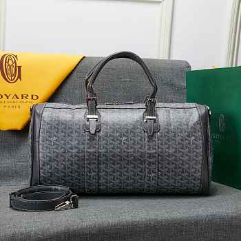 Bagsaaa Goyard Gray Travel Bag - 48x28x22 cm