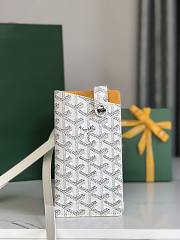 Bagsaaa Goyard Montmartre GM Case White - 10 x 1 x 18cm - 1