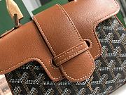 Bagsaaa Goyard Saïgon Souple Mini Bag Black & Tan - 20x14.5×9cm - 2