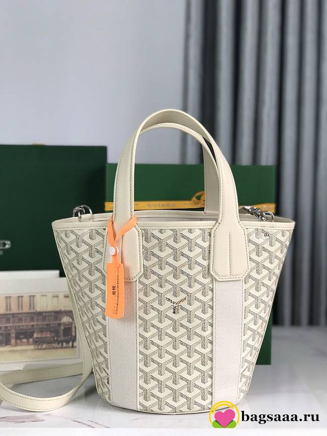 Bagsaaa Goyard Belharra PM Bag Sand Color - 24 x 14 x 18 cm - 1