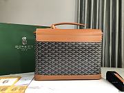 Bagsaaa Goyard Citadin PM Messenger Bag Black & Brown - 33 x 9 x 38 cm - 3