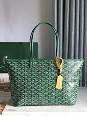 Bagsaaa Goyard Artois PM Bag Green - 25 x 14 x 30 cm - 1