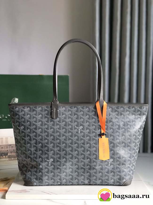 Bagsaaa Goyard Artois PM Bag Gray - 25 x 14 x 30 cm - 1