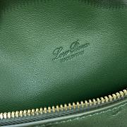 Bagsaaa Loro Piana Extra Pocket L27 Green Ostrich - 16x27x10 cm - 2