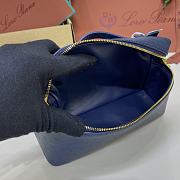 Bagsaaa Loro Piana Extra Pocket L27 Blue - 16x27x10 cm - 4