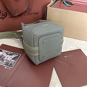 Bagsaaa Loro Piana Micro Bale Bag Olive Green - 13 x 13 x 16 cm - 2