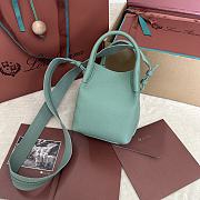 Bagsaaa Loro Piana Micro Bale Bag Green - 13 x 13 x 16 cm - 1