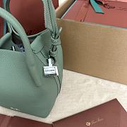 Bagsaaa Loro Piana Micro Bale Bag Green - 13 x 13 x 16 cm - 2