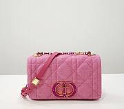 Bagsaaa Dior Caro Bag Pink - 25.5x15.5x8cm - 1