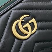 Bagsaaa Gucci GG Marmont Mini Shoulder Bag Black 448065 - 18cm - 4