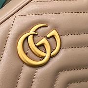 Bagsaaa Gucci GG Marmont Mini Shoulder Bag Beige 448065 - 18cm - 4