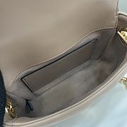 Bagsaaa Gucci GG Marmont Mini Top Handle Bag 811238 Beige - 17x13x6cm - 2