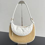 Bagsaaa Bottega Veneta Medium Gemelli Natural/chalk - 36x25x10 cm - 1