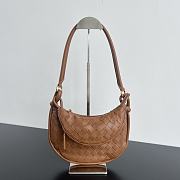 Bagsaaa Bottega Veneta Small Gemelli Brown - 24.5x19x7 cm - 1