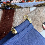 Bagsaaa Dolce&Gabbana Blue Sicily Handbag - 25x20X12cm - 3