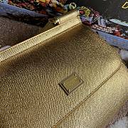 Bagsaaa Dolce&Gabbana Gold Sicily Handbag - 25x20X12cm  - 4