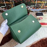 Bagsaaa Dolce&Gabbana Green Sicily Handbag - 25x20X12cm - 4