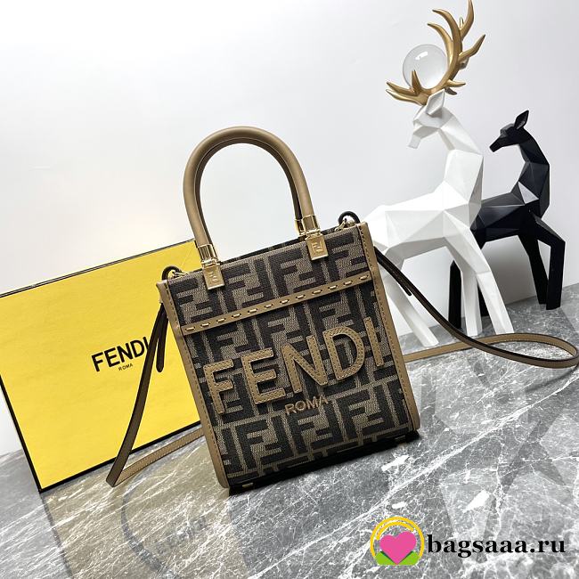 Bagsaaa Fendi Mini Tote - 16.5x6x17.5cm - 1