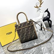 Bagsaaa Fendi Mini Tote - 16.5x6x17.5cm - 2