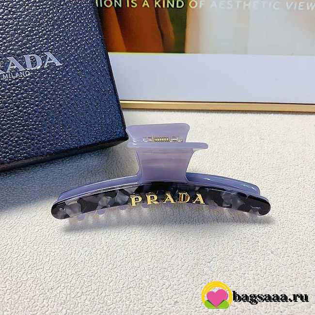 Bagsaaa Prada Hair Accessories Blue - 1