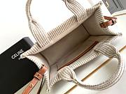 Bagsaaa Celine Small Cabas Thais Striped Tan - 25.5 x 18.5 x 12 CM - 3