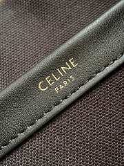 Bagsaaa Celine Small Cabas Thais In Textile With Triomphe And Calfskin - 25.5 x 18.5 x 12 CM - 4