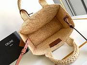 Bagsaaa Celine Small Cabas Thais In Raffia And Calfskin - 27 x 19 x 13 CM - 4