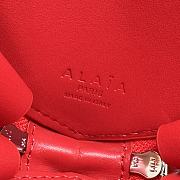 Bagsaaa Alaia Coeur Bag Red Patent - 21x17x5cm - 2