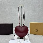 Bagsaaa Alaia Coeur Bag Dark Red - 21x17x5cm - 1