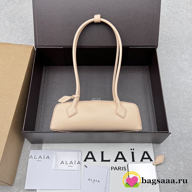 Bagsaaa Alaia Le Teckel Small Bag Nude - 27x9x8 cm - 1