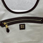 Bagsaaa Miumiu IVY Leather bag Briarwood - 35x40x60cm - 2