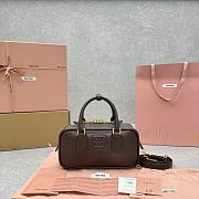 Bagsaaa Miumiu Softy Padded Bag Briarwood - 22×10.5×7.5cm - 1